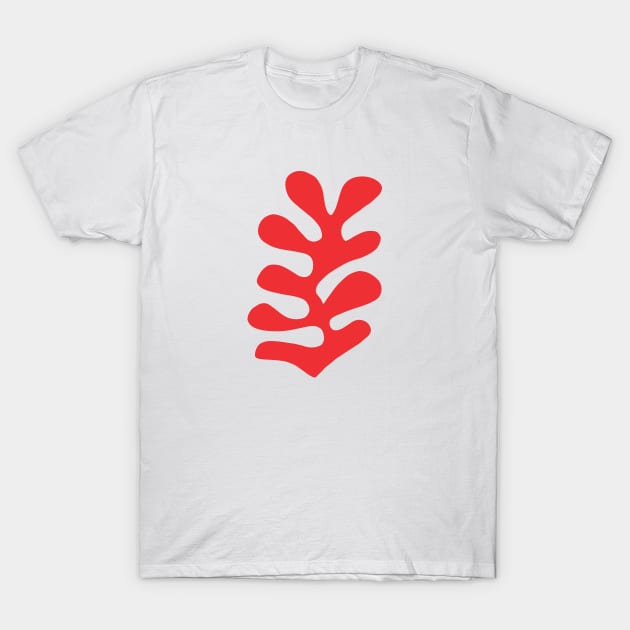 Matisse Leaves Cut Out #3 T-Shirt by shamila